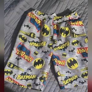 Batman Kids Pajama Bottoms - Gray, Yellow, and Red